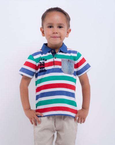 Playera Polo Colores Rayasa