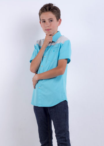 Camisa Azul Claro